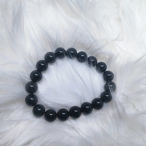 Gem Stone Beads Bracelet - Picture 3 of 3